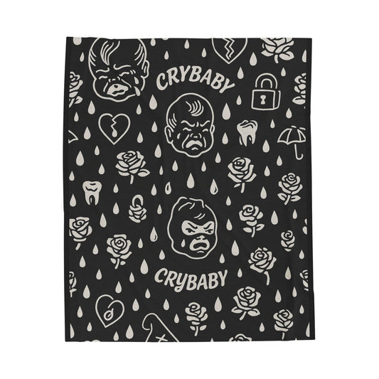 Crybaby Velvet Plush Blanket