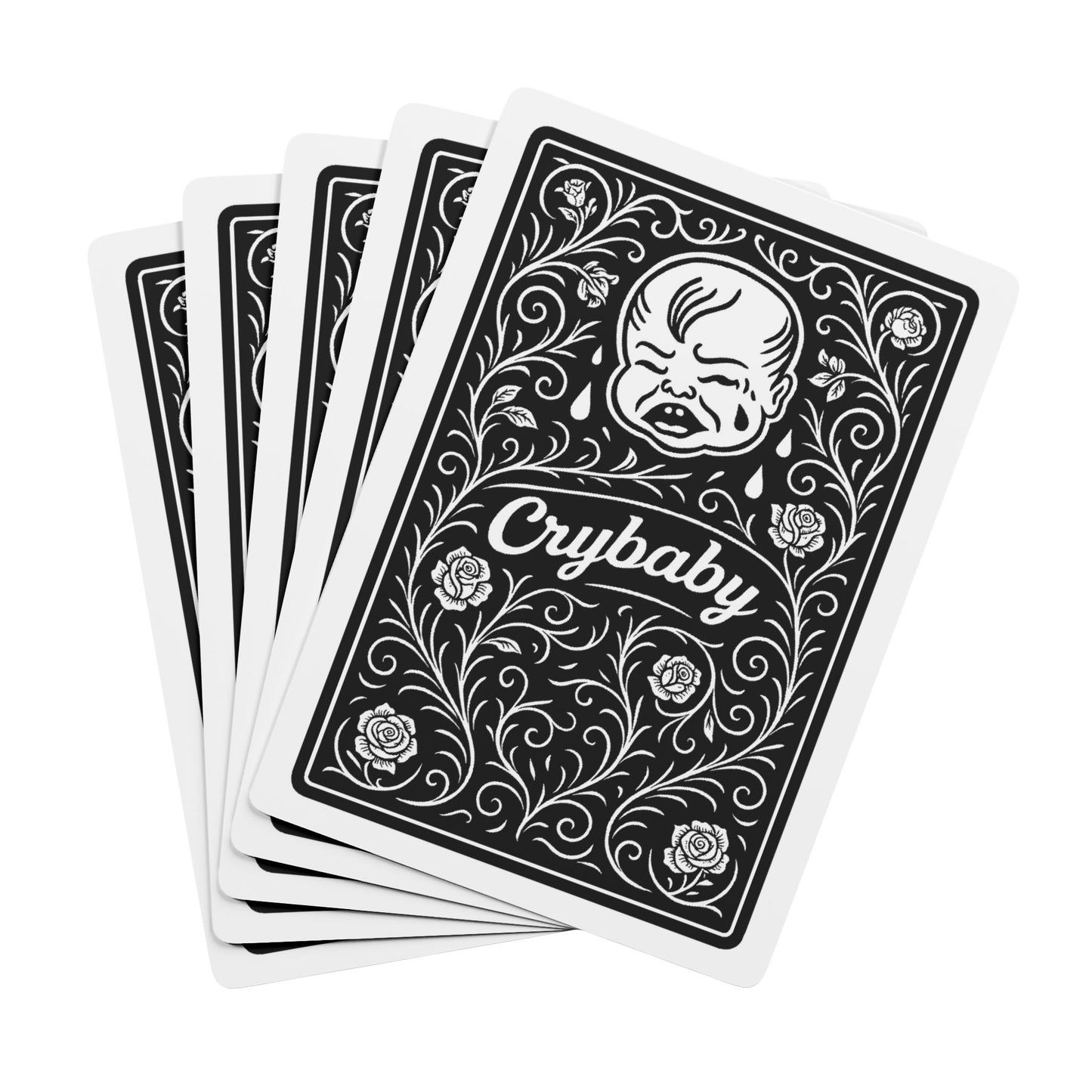 Crybaby Poker Playing Cards