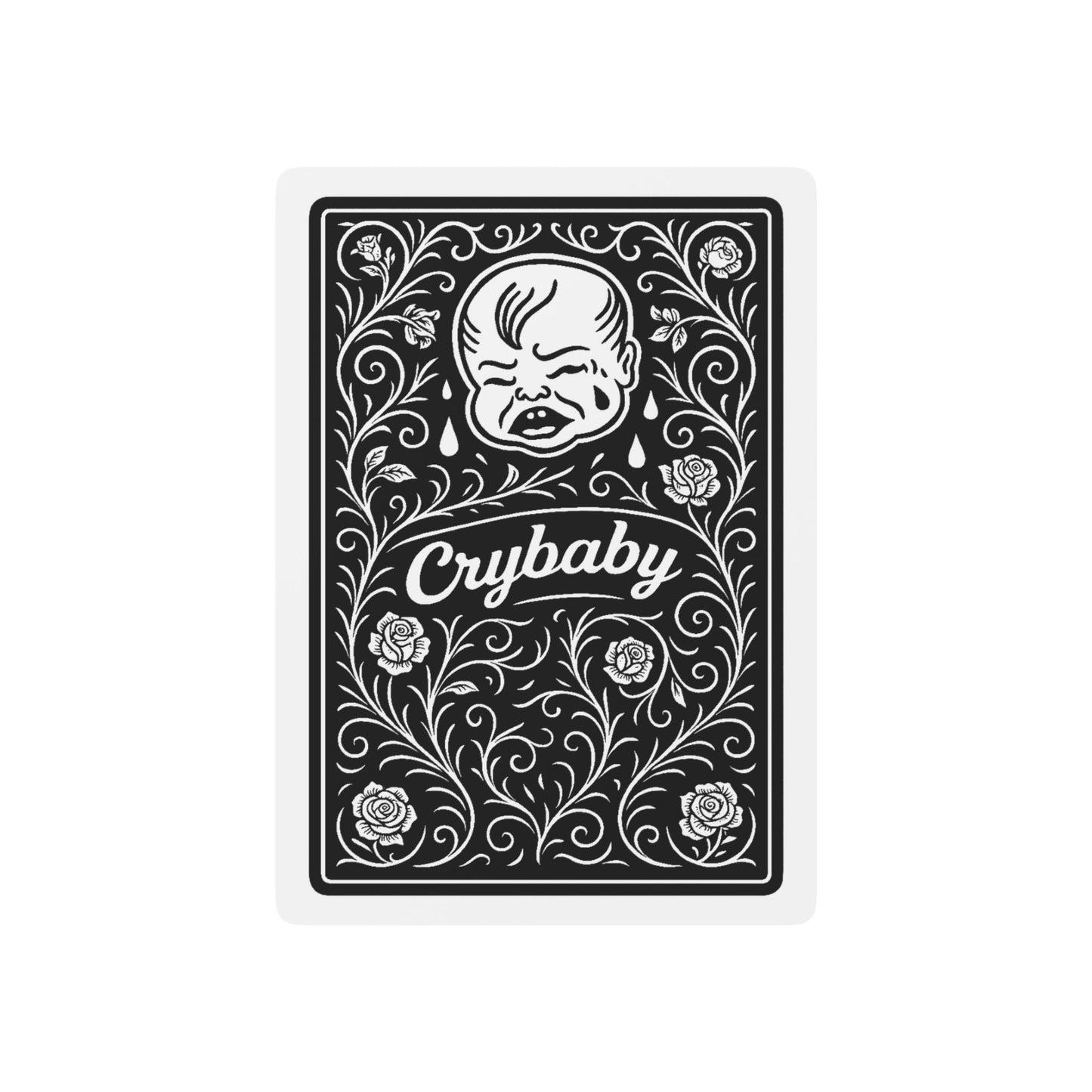 Crybaby Poker Playing Cards