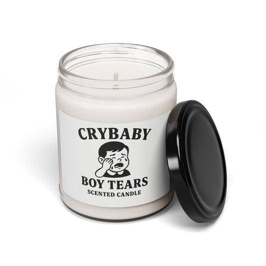 Crybaby Boy Tears Scented Soy Candle 9oz