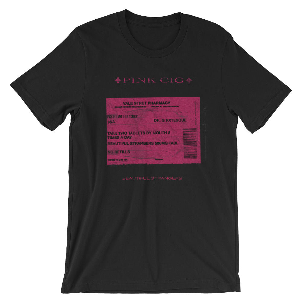 Pink Cig - Beautiful Strangers Album Art Shirt