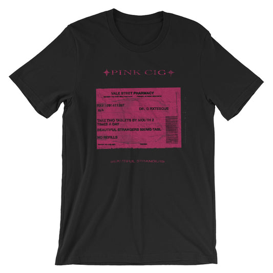 Pink Cig - Beautiful Strangers Album Art Shirt